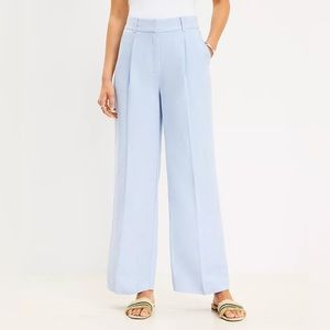 NWT Ann Taylor Loft petite 6 Peyton trouser pants in linen blend
